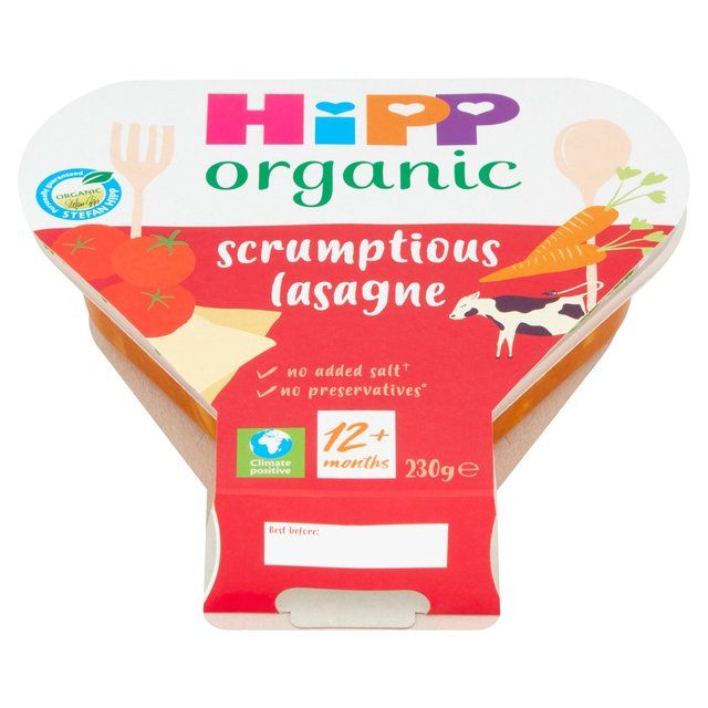 HiPP Organic Scrumptious Lasagne Toddler Tray Meal 1-3 Years 230g