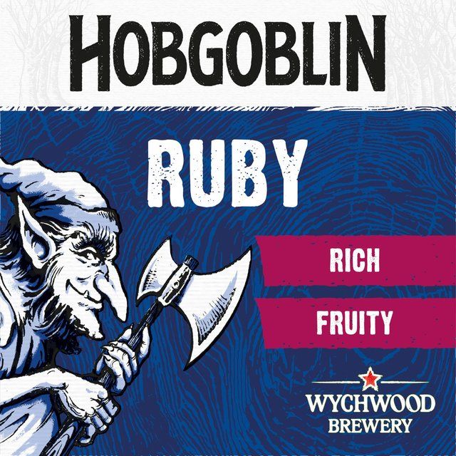 Hobgoblin Ruby Ale Beer Pint Cans 4 x 568ml