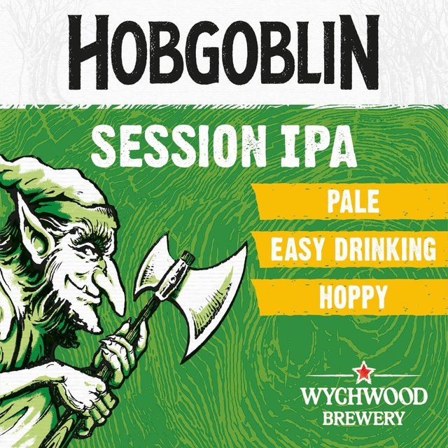 Hobgoblin Session IPA Ale Beer Cans 4 x 440ml