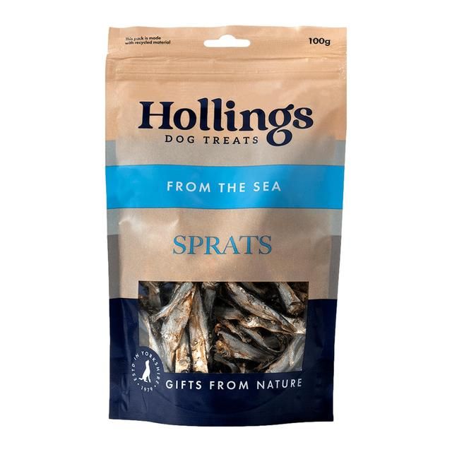 Hollings Sprats Dog Treats 100g