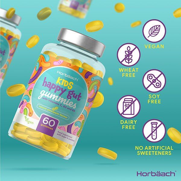 Horbaach Kids Happy Gut - 60 Gummies