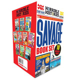 Horrible Histories Newspaper 10 Book Collection by Terry Deary