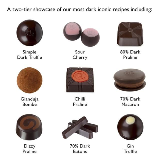 Hotel Chocolat - The Dark Cabinet 540g