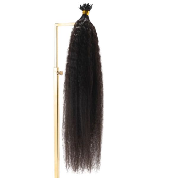 House Of Hair UK Kinky Straight Ebony Flat Strands 20