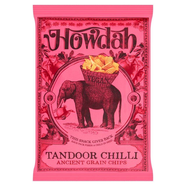 Howdah Ancient Grain Chips - Tandoor Chili 130g