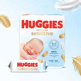 Huggies Extra Care Sensitive 99% Water Baby Wipes 56 per pack