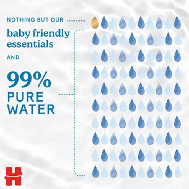 Huggies Extra Care Sensitive 99% Water Baby Wipes Big Pack 8 x 56 per pack