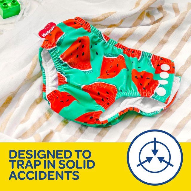 Huggies Little Swimmers Reusable Swim Pant Watermelon Size 2-3 (5-11kg)