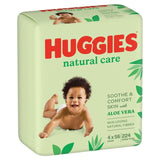 Huggies Natural Care 99% Water Baby Wipes Multipack 4 x 56 per pack