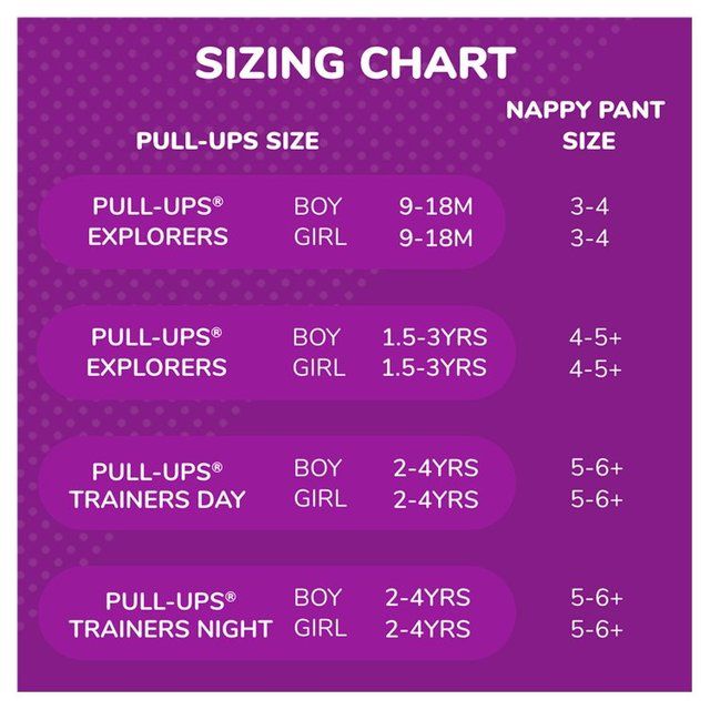 Huggies Pull-Ups Day Time Unisex Training Nappy Pants Size 6 - 20 Pants 20 per pack