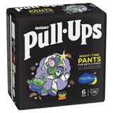 Huggies Pull-Ups Night Time Unisex Training Nappy Pants - Size 6 18 Pants 18 per pack