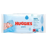 Huggies Pure 99% Water Baby Wipes 56 per pack