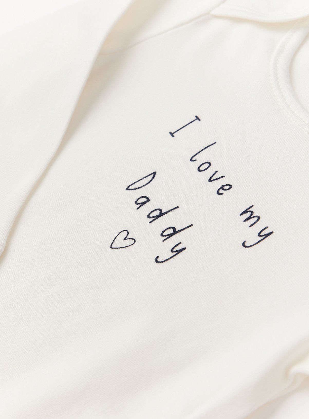 I Love My Daddy Slogan Bodysuit 3-6 months