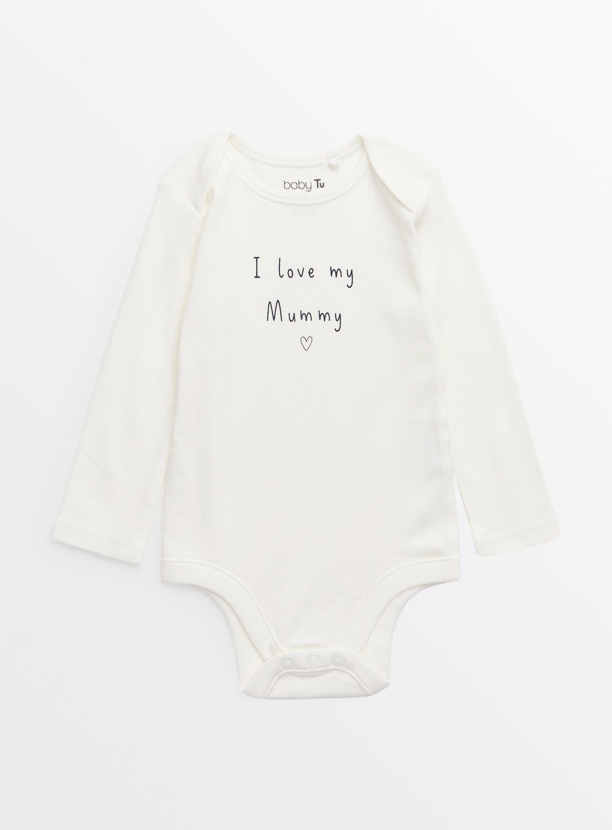I Love My Mummy White Bodysuit 9-12 months