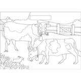 IglooBooks - Farmyard Colouring Pad
