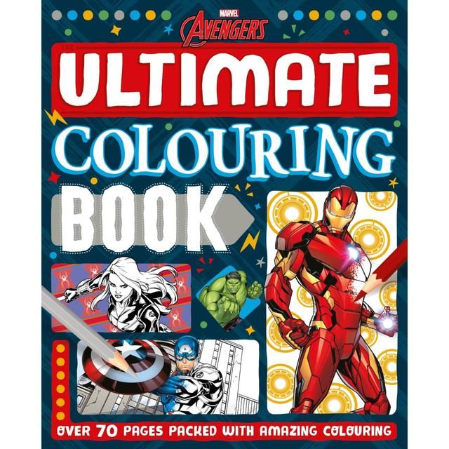 Igloobooks Marvel Avengers The Ultimate Colouring Book
