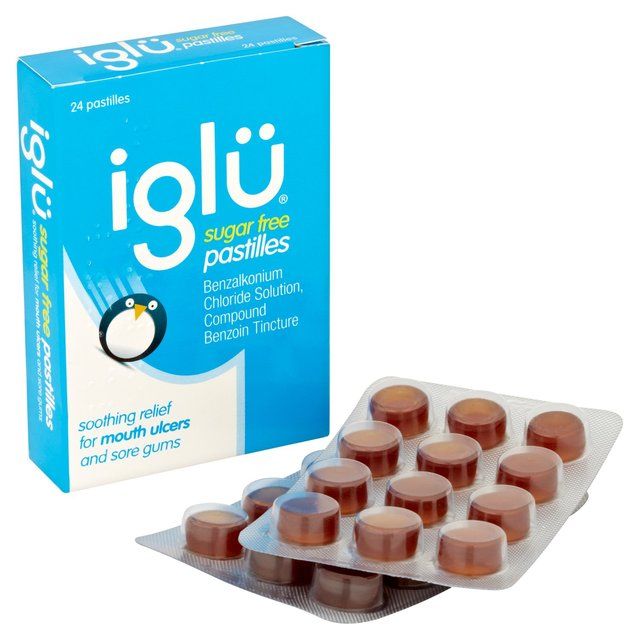 Iglu Mouth Pain Relief Pastilles 24 per pack