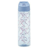 Smash Gingham Ribbon Sipper Bottle Reusable Plastic Water Container