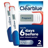 Clearblue Digital Ultra Early Pregnancy Test x2 Pack