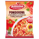 Amino Tomato Instant Noodle Soup with Tomato Pieces & Parsley Leaf 61g
