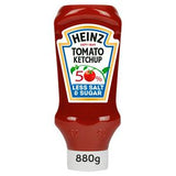 Heinz Tomato Ketchup 50% Less Sugar 880g, imported from the UK