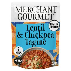 Merchant Gourmet Lentil Chickpea Tagine 280g, imported from the UK