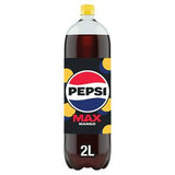 Pepsi Max Mango Cola Soft Drink 2L