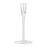 Habitat Tall Clear Glass Taper Candle Holder 20cm