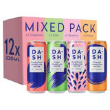 Dash Sparkling Water Mixed Pack 12 x 330ml - British product