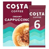 Costa Coffee Creamy Cappuccino Sachets Instant Coffee 6x17g
