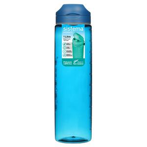 Sistema Hydrate Tritan Active Flip Top Water Bottle 1L