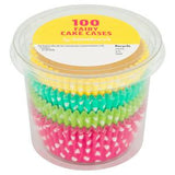 Sainsbury's Polka Dot Cake Cases Baking Paper 100
