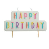 Wonder Happy Birthday Feature Cake Candle