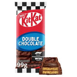KitKat Double Chocolate Sharing Bar Chocolate Bar 99g