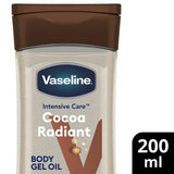 Vaseline Body Oil Cocoa Radiant 200ml (British brand)