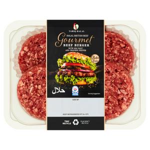 Tariq Beef Burgers Sea Salt Cracked Pepper (British brand)