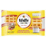 Waffle Amour Belgian Style Toasting Waffles x8 Breakfast Pack