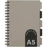 Sainsbury's Home Project Book Black/White/Grey A5 Notebook