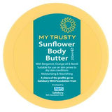 My Trusty Sunflower Body Butter 200ml, imported from the UK