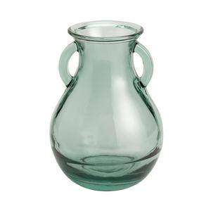 Habitat small handled clear glass vase for flowers, UK version