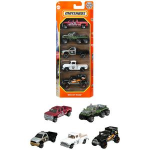 Matchbox Pack of 5 Basic Car Assortment Toy Vehicles