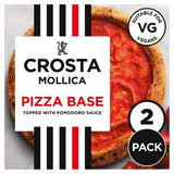 Crosta Mollica Sourdough Pizza Base Tomato Sauce 2 x 270g