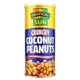 Tropical Sun Crunchy Coconut Peanuts 330g (British brand)