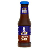 Chef Brown Sauce Dark and Spicy Condiment 330g