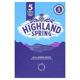 Highland Spring Still Spring Water 5L Plastic Bottle