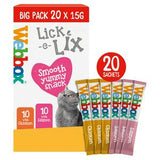 Webbox Lick-e-Lix Cat Snack 20 x 15g