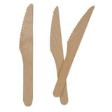 Sainsbury's Wooden Knives Cutlery 10pk