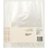 Sainsburys Home Punch Pockets 200 Pack Stationery