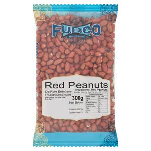 Fudco Red Peanuts bag 300g - British product