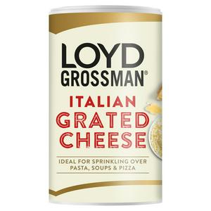 Loyd Grossman Italian Grated Cheese Dried Hard Cheese 80g